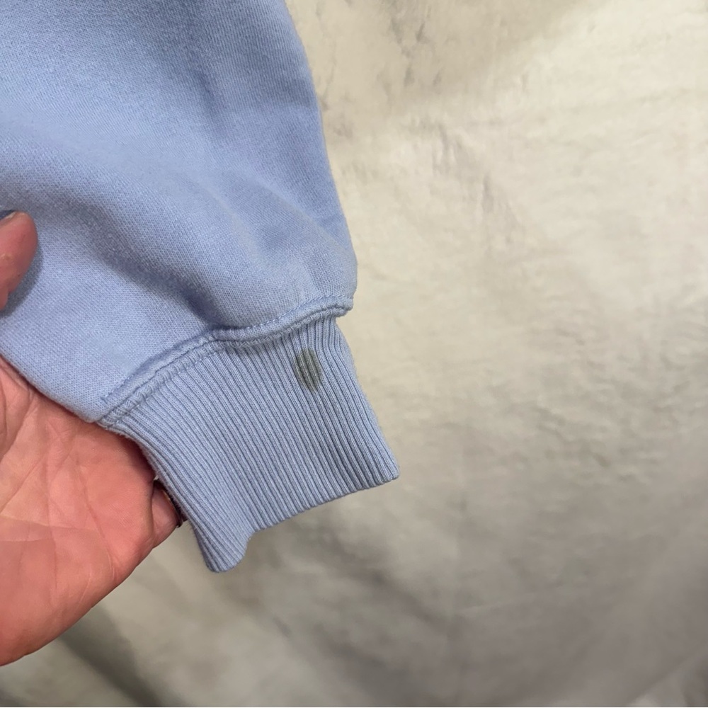 Hollister Light Blue Hoodie - Picture 8 of 9